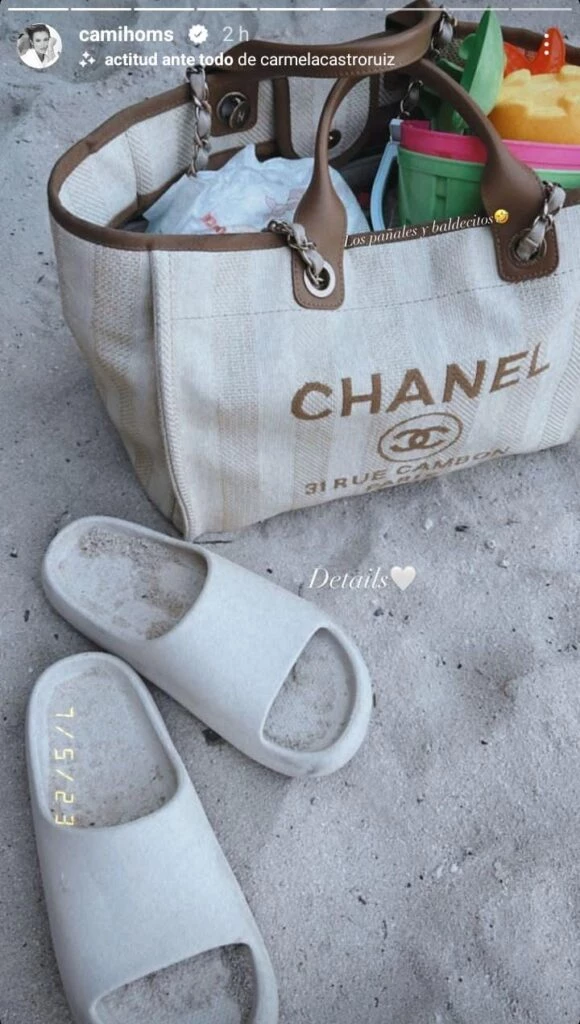 El exclusivo bolso de playa de Camila Homs