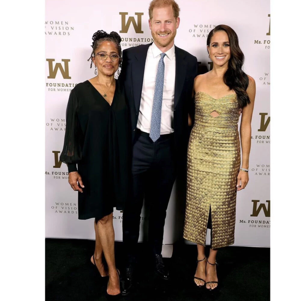 El impactante look de Meghan Markle en Nueva York. Foto: Instagram.
