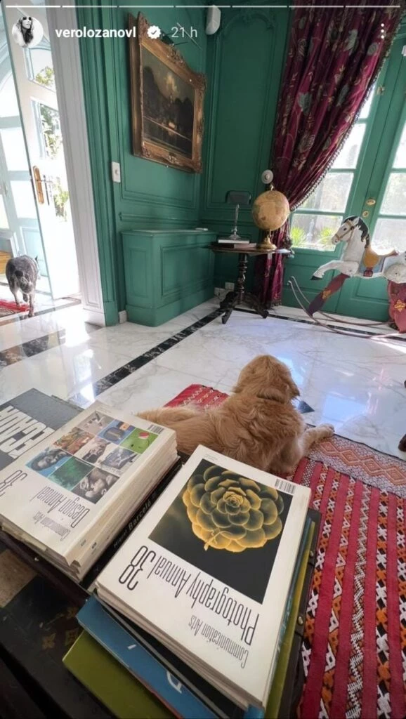 El living estilo francés de Vero Lozano