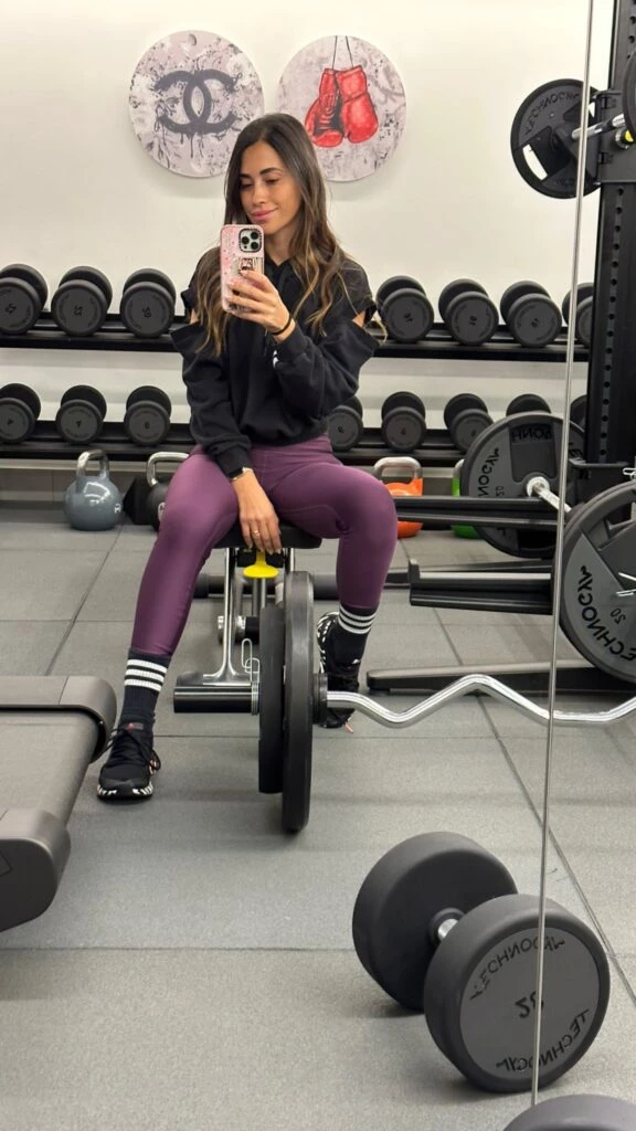 El look deportivo de Antonela Roccuzzo