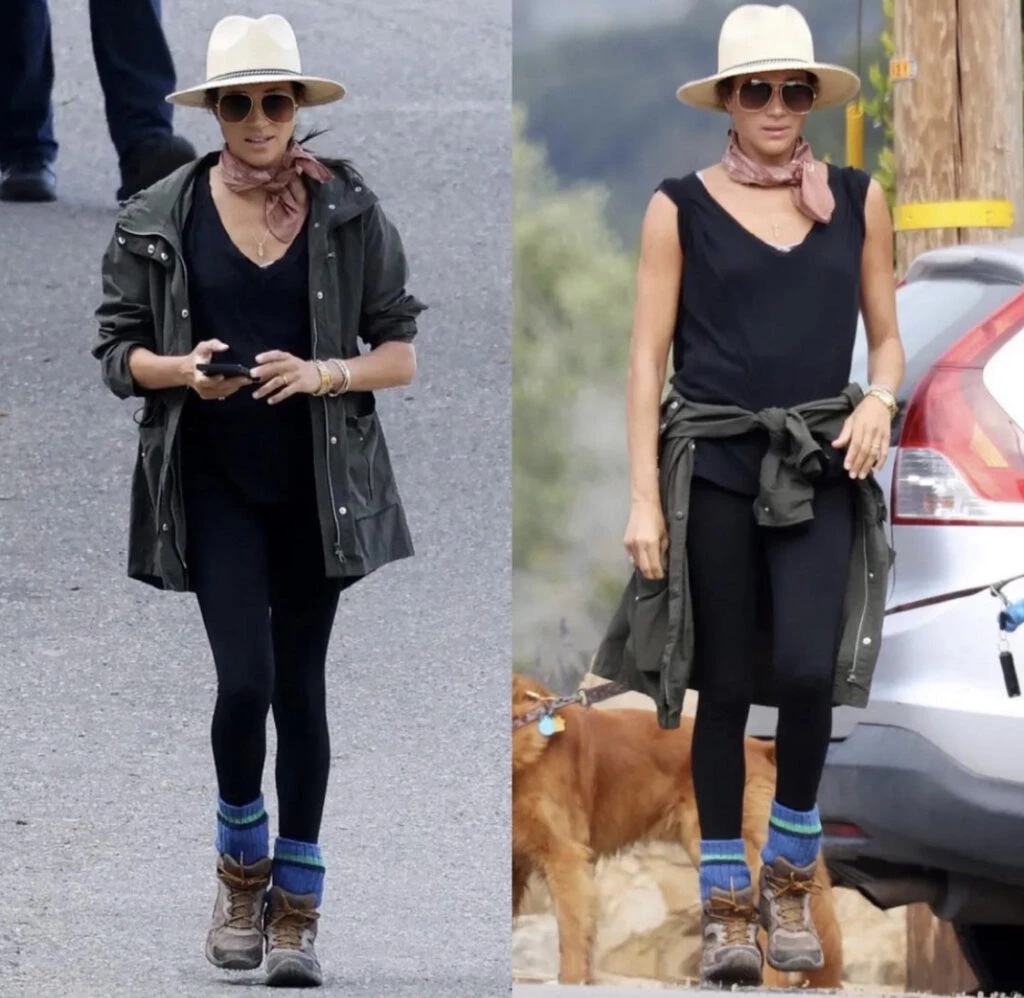 Meghan Markle usó joyas de Lady Di. Foto: Instagram.