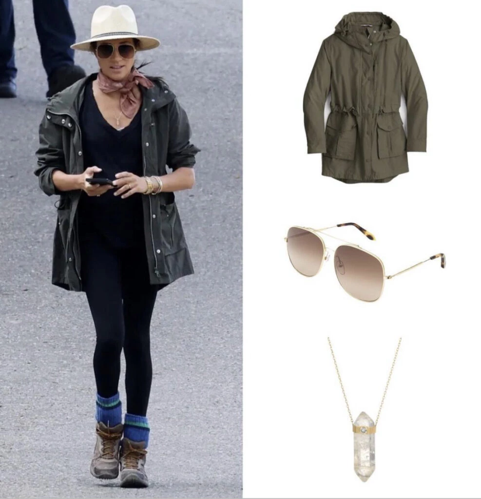 Meghan Markle usó joyas de Lady Di