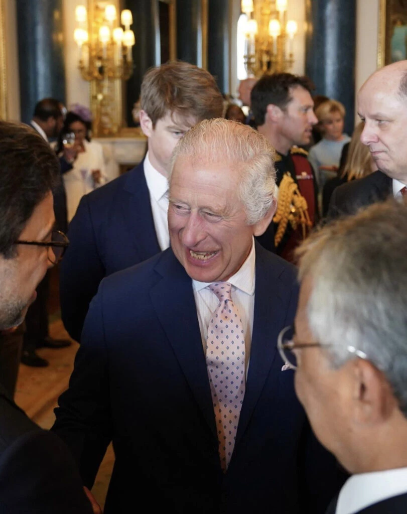 El rey Carlos III. Foto: Instagram. 