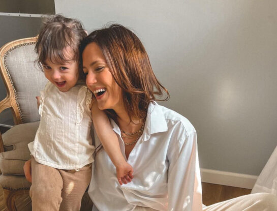 El tierno look "hand made" de Filipa, la hija de Paula Chaves