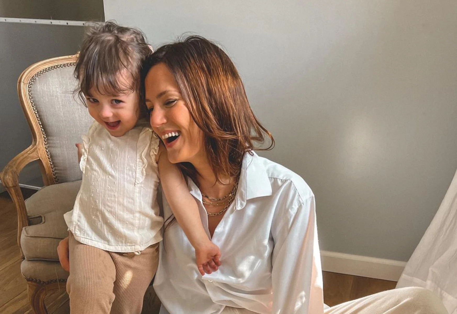 El tierno look hand made de Filipa, la hija de Paula Chaves