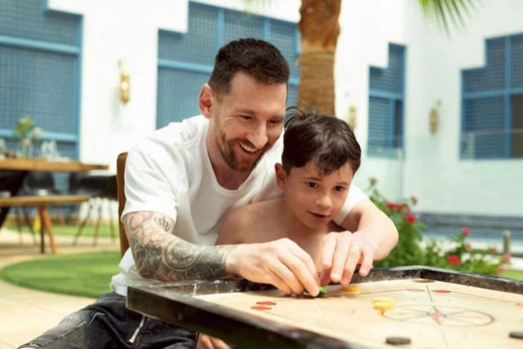 El álbum de fotos de Lionel Messi y Antonela Roccuzzo en Arabia Saudita