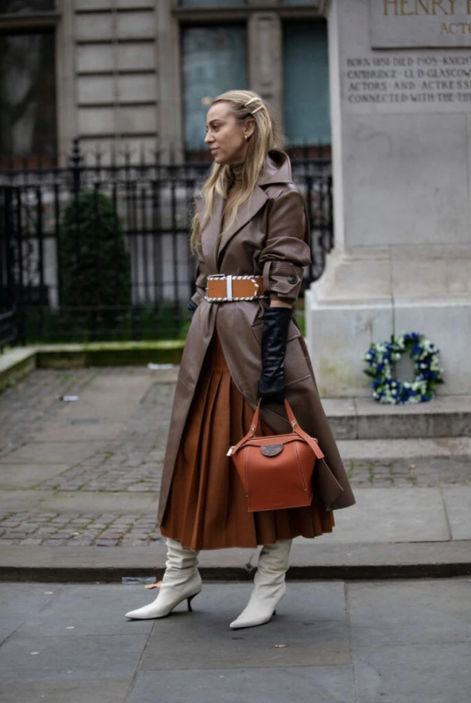 Guantes, el accesorio que vamos a necesitar este otoño 2023. Foto: Pinterest.