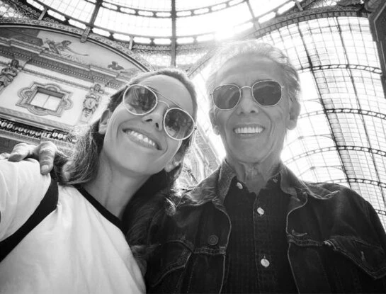 Las fotos del viaje a Milán y del emotivo reencuentro de Jairo con su hija Lucía y sus nietos Alessia, Filippo y Leonardo