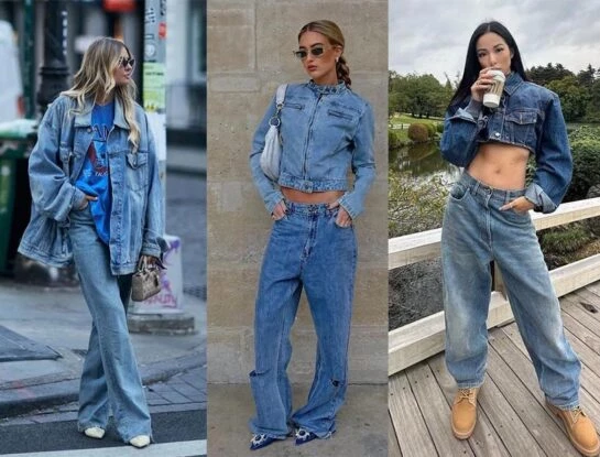 Alerta tendencia: el jean volvió con todo y se lleva en versión total look