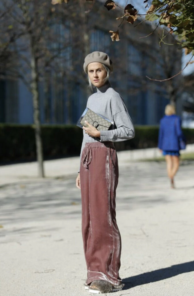 Joggings, así se llevan este otoño 2023. Foto: Pinterest.