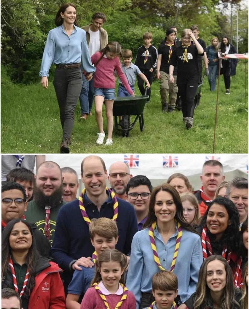 Kate Middleton eligió un look casual para celebrar el último día de Coronación. Foto: Instagram.