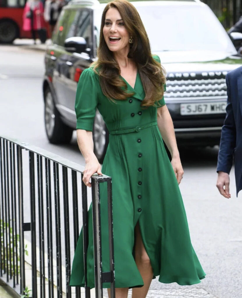 Kate Middleton usó un nuevo vestido e impactó. Foto: Instagram.