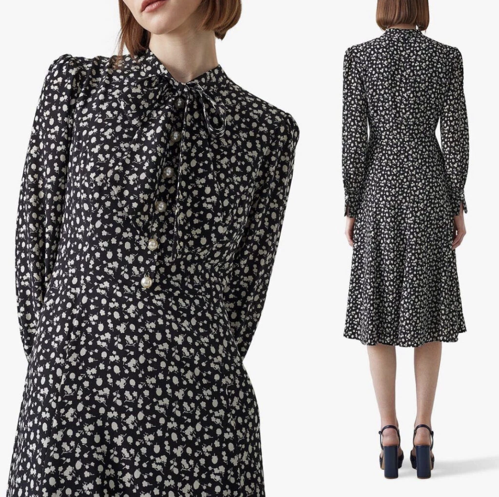 Kate Middleton y su look para el ensayo de la coronación. Foto: Instagram.