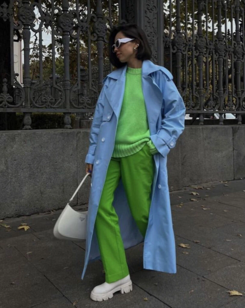 Los colores también son tendencia en días de lluvia. Foto: Pinterest.