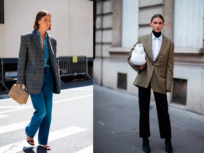Los looks sastreros más trendy según el street style