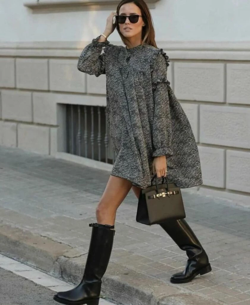 Los mejores looks con básicos para el fin de semana XXL vestido boho