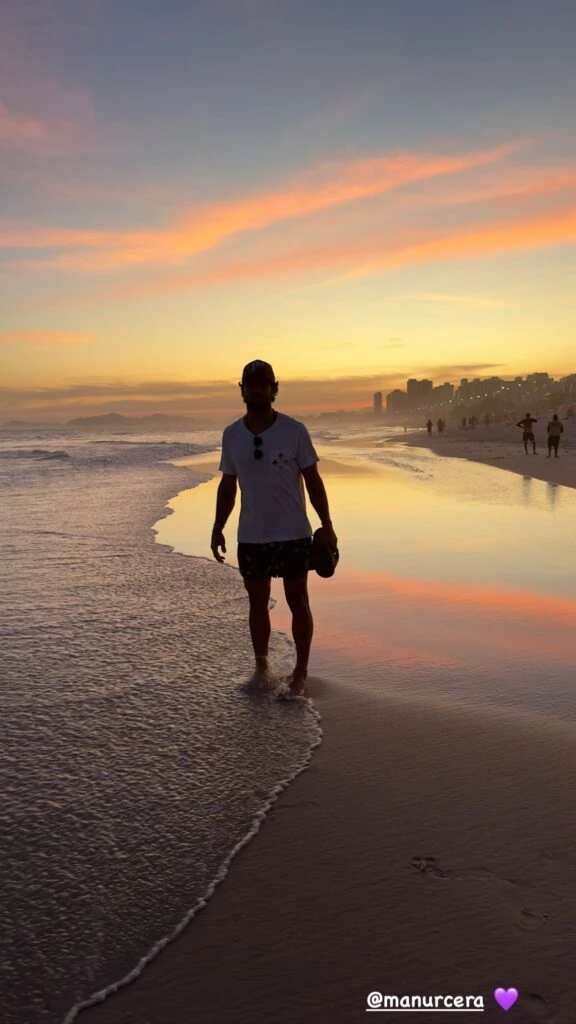 Manu Urcera en Brasil junto a Nicole Neumann