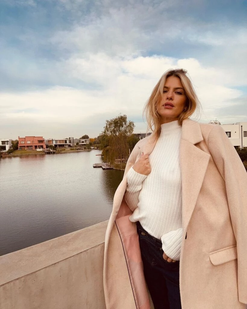 Mery del Cerro con look de otoño