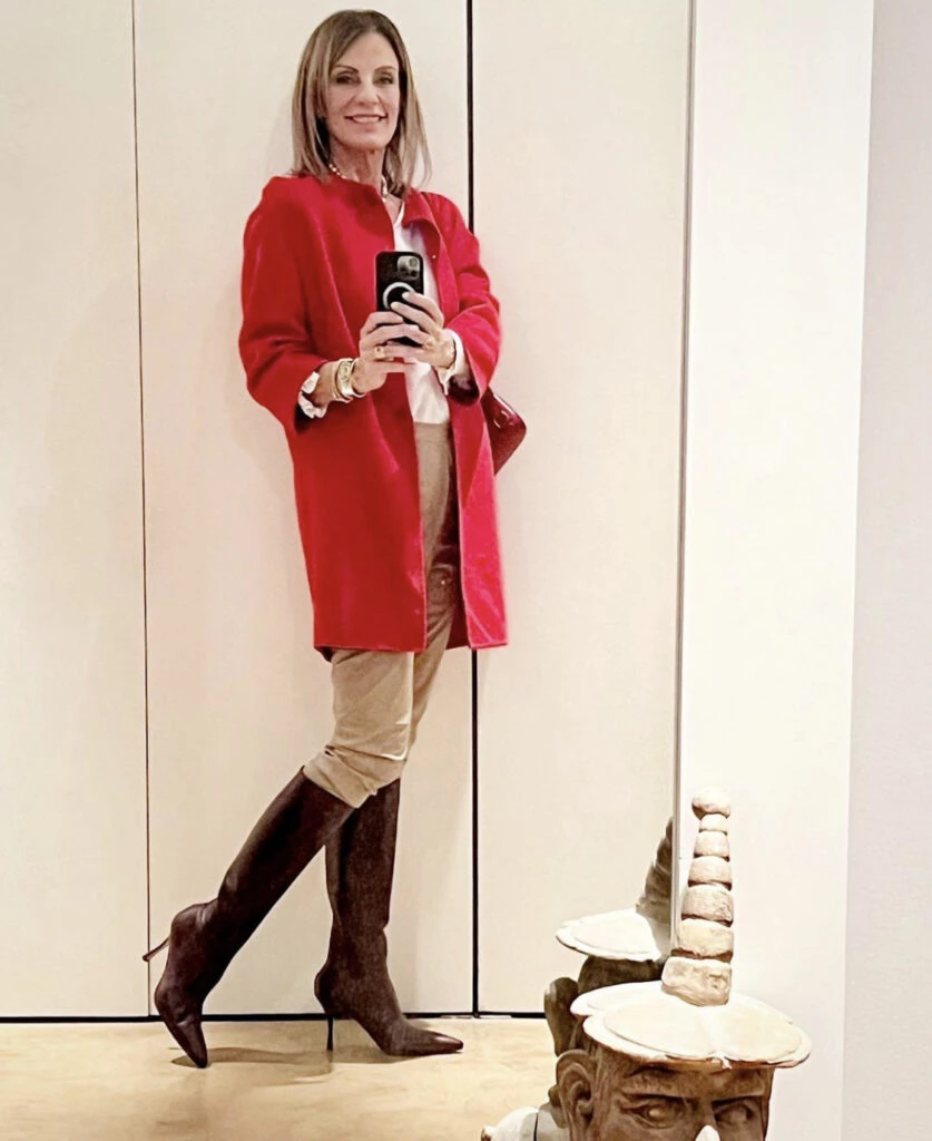 Nequi Galotti apostó por los pantalones chupín y acertó. Foto: Instagram.