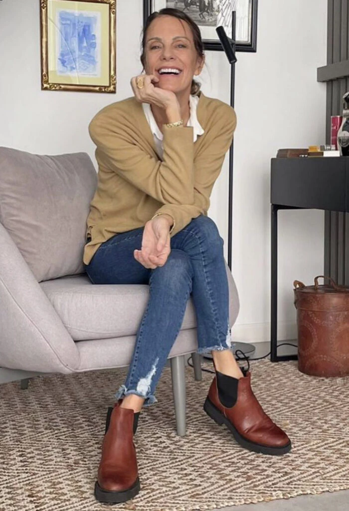 Nequi Galotti se puso hilos en su cara. Foto: Instagram.