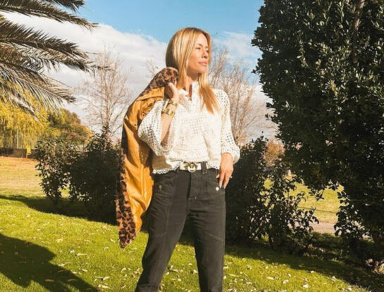 Nicole Neumann mostró cómo se lleva el animal print este otoño