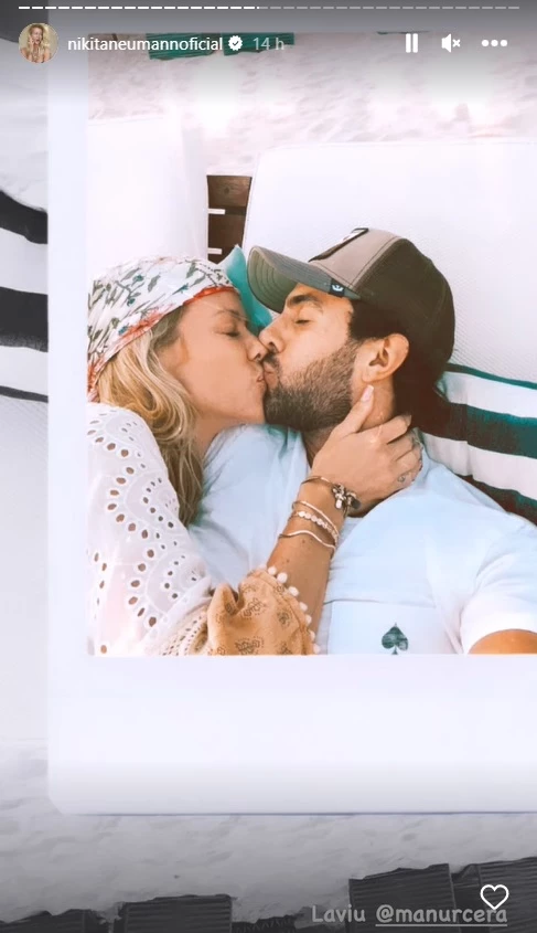 Nicole Neumann y Manu Urcera de vacaciones en Brasil