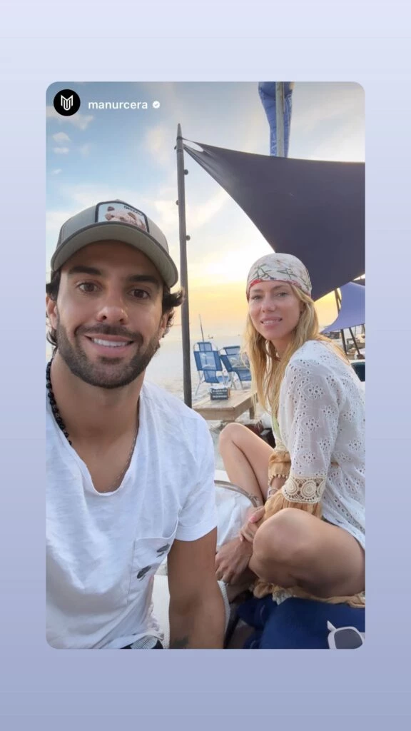 Nicole Neumann y Manu Urcera hicieron una escapada romántica a Brasil