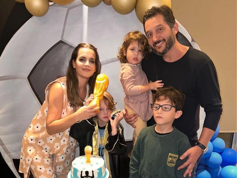 Beltrán, hijo de Sabrina Garciarena y Germán Paoloski