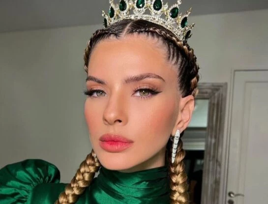 El impactante look de la China Suárez en el estreno de "Objetos"