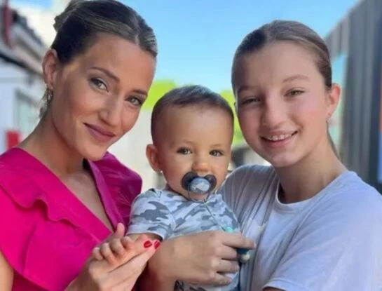 Mica Viciconte fue sorprendida por Allegra Cubero en su cumpleaños