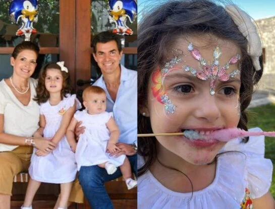 La intimidad del cumpleaños de Belita, la hija de Isabel Macedo: temática de Sonic, torta casera y maquillaje artístico
