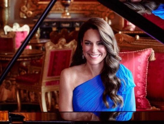 Así fue aparición de Kate Middleton en el Eurovisión: tocó el piano y sorprendió a todos