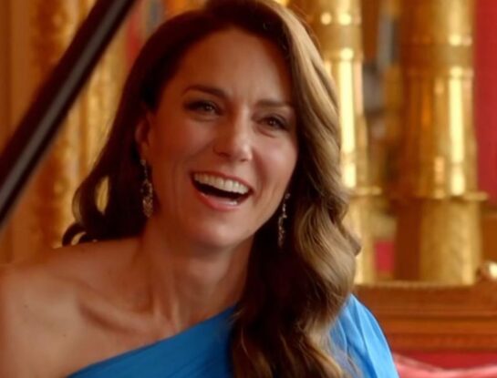 El look de Kate Middleton en el final del Festival Eurovisión