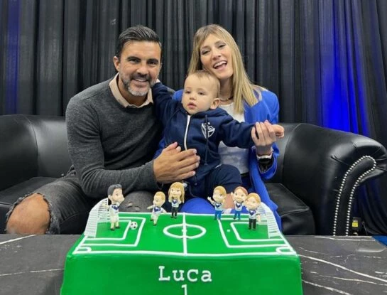 Mica Viciconte dedicó un especial posteo a Luca Cubero, en su primer añito