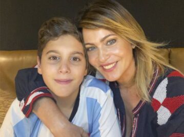Karina Mazzocco mostró cómo creció su hijo Malek