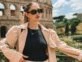 El look de Stephanie Demner en Roma