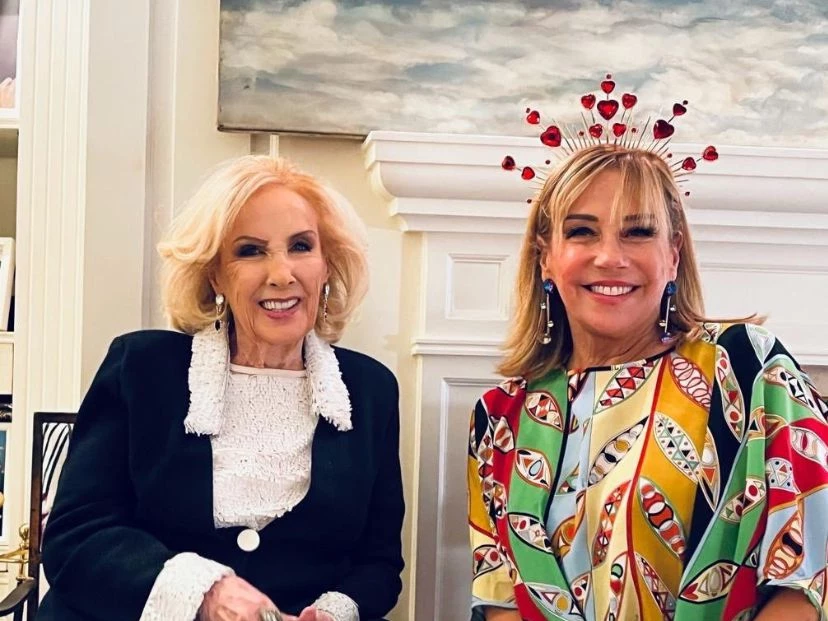 Marcela Tinayre habló de la salud de Mirtha Legrand