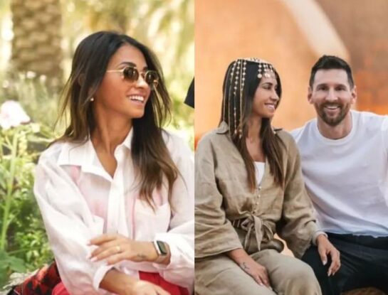 Los looks de Antonela Roccuzzo en su visita a Arabia Saudita junto a Leo Messi