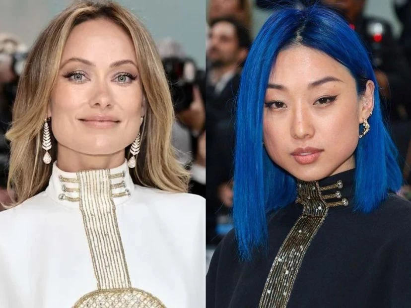 Olivia Wilde y Margaret Zhang con el mismo look