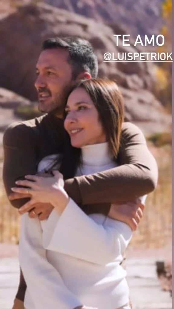 El compromiso de Cristina Pérez y Luis Petri