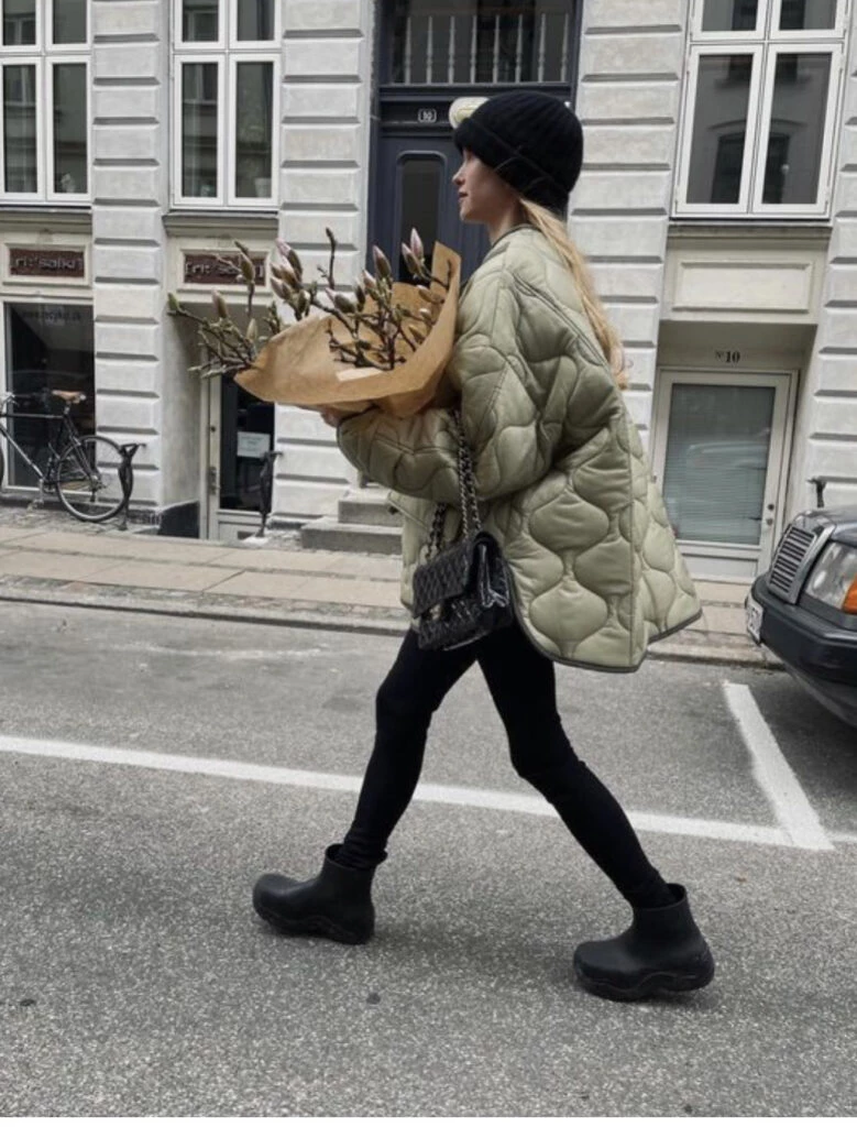 Tendencia acolchada, la más trendy de este otoño 23. Foto: Pinterest.