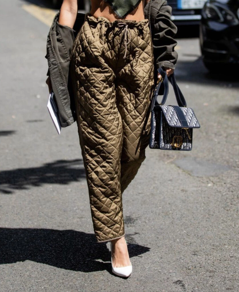 Tendencia acolchada, la más trendy de este otoño 23. Foto: Pinterest.