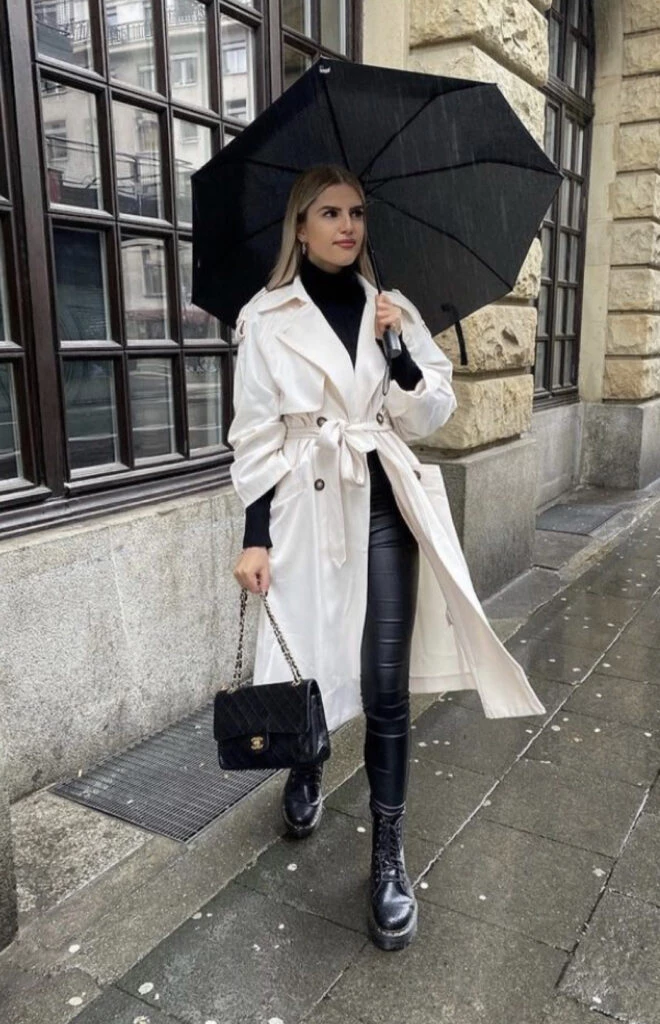 Volvió la lluvia y te dejamos algunos looks para inspirarnos. Foto: Pinterest.