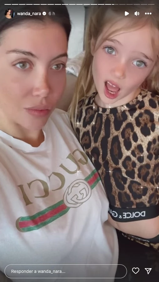 Isabella Icardi y Wanda Nara