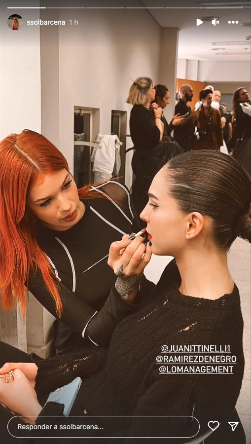 Juana TInelli desfile Pablo Ramírez