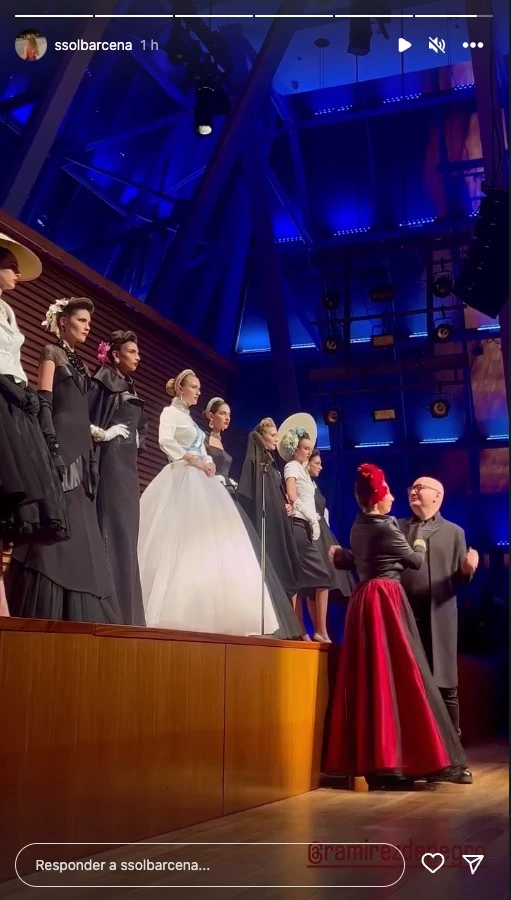 Juana TInelli desfile Pablo Ramírez