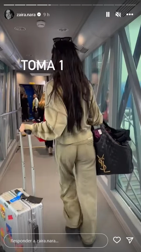 Zaira Nara con su lujoso bolso