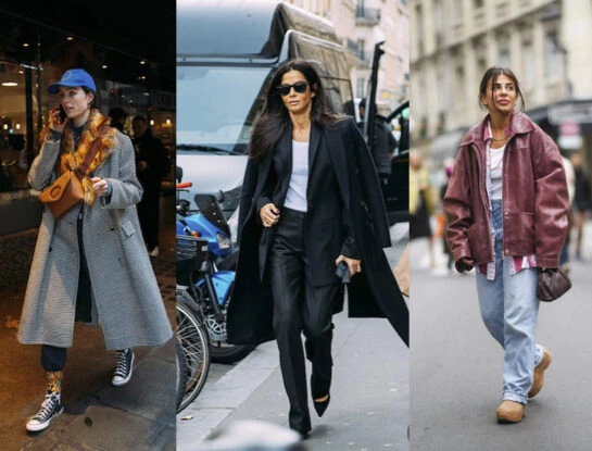 Los looks de calle con los abrigos protagonistas del invierno 2023