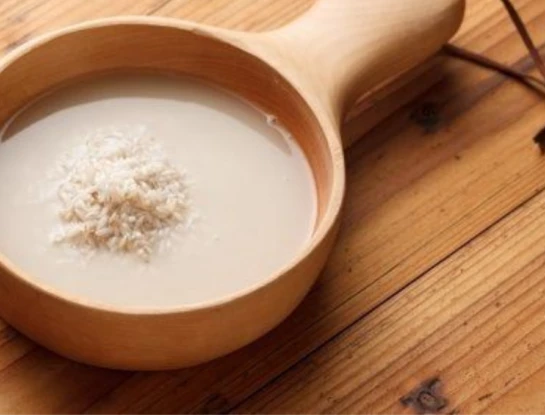 agua de arroz