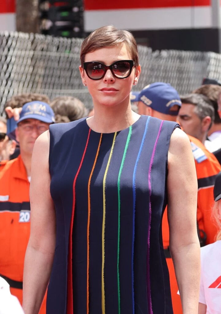 cambio de look princesa charlene 